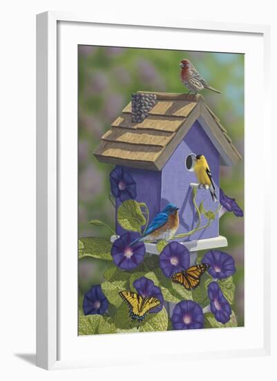 Primarys Butterflies-Jeffrey Hoff-Framed Giclee Print