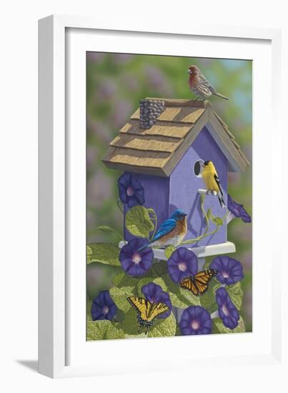 Primarys Butterflies-Jeffrey Hoff-Framed Giclee Print