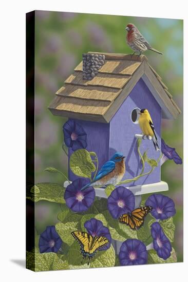 Primarys Butterflies-Jeffrey Hoff-Stretched Canvas