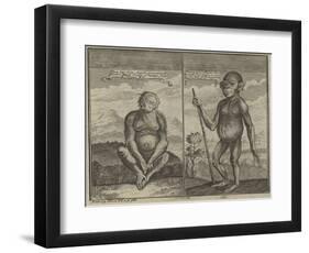 Primates from Angola-null-Framed Giclee Print