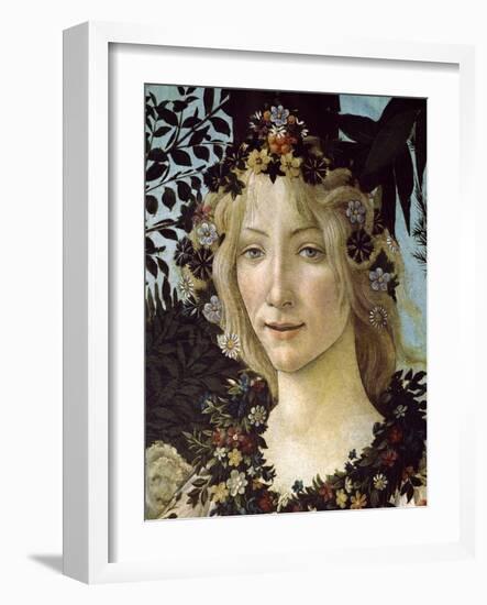 Primavera, c.1478-Sandro Botticelli-Framed Giclee Print