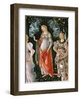 Primavera, c.1478-Sandro Botticelli-Framed Giclee Print