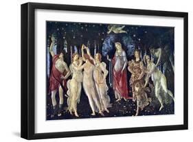 Primavera, C1478, (C1900-192)-Sandro Botticelli-Framed Giclee Print