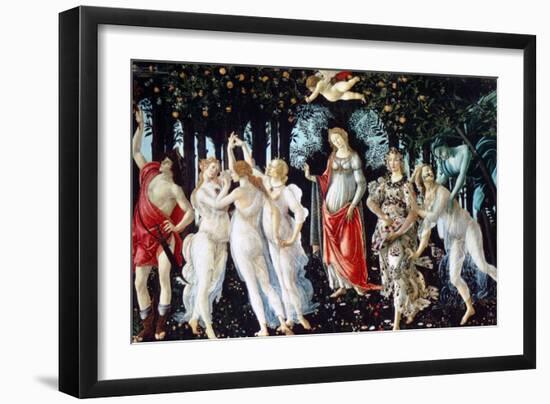 Primavera, C1478-Sandro Botticelli-Framed Giclee Print