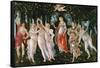 Primavera, circa 1478-Sandro Botticelli-Framed Stretched Canvas