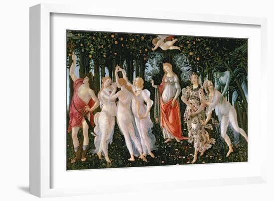 Primavera, circa 1478-Sandro Botticelli-Framed Giclee Print