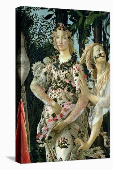 Primavera: Detail of Flora-Sandro Botticelli-Stretched Canvas