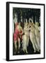 Primavera: Detail of the Three Graces and Mercury-Sandro Botticelli-Framed Giclee Print