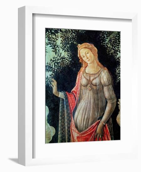 Primavera, Detail of Venus, circa 1478-Sandro Botticelli-Framed Giclee Print