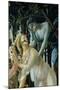 Primavera: Detail of Zephyr and Flora-Sandro Botticelli-Mounted Giclee Print