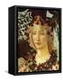 Primavera, Face of Flora-Sandro Botticelli-Framed Stretched Canvas