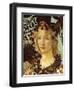 Primavera, Face of Flora-Sandro Botticelli-Framed Art Print