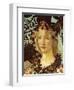 Primavera, Face of Flora-Sandro Botticelli-Framed Art Print