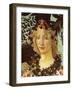 Primavera, Face of Flora-Sandro Botticelli-Framed Art Print