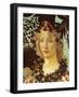 Primavera, Face of Flora-Sandro Botticelli-Framed Art Print