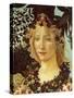 Primavera, Face of Flora-Sandro Botticelli-Stretched Canvas