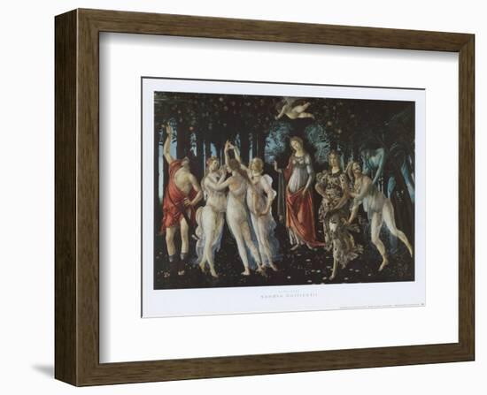 Primavera-Sandro Botticelli-Framed Art Print