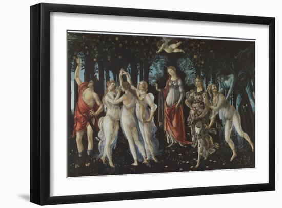 Primavera-Sandro Botticelli-Framed Art Print
