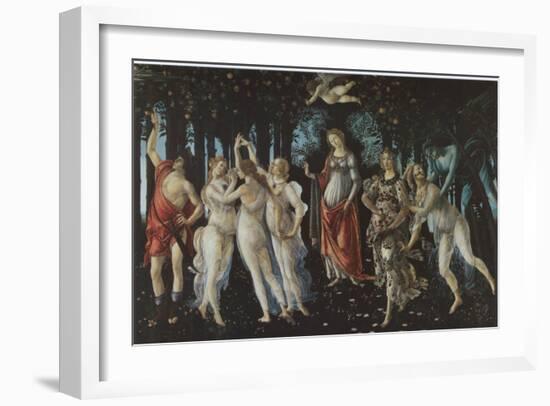 Primavera-Sandro Botticelli-Framed Art Print