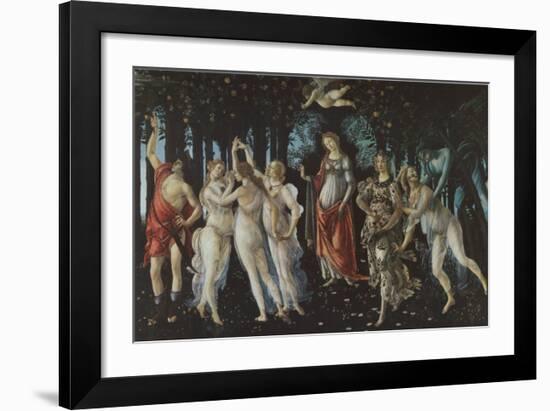 Primavera-Sandro Botticelli-Framed Art Print