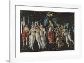 Primavera-Sandro Botticelli-Framed Art Print