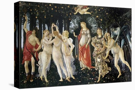 Primavera-Sandro Botticelli-Stretched Canvas