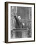 Prime Minister Georges Clemenceau Announces the End of the War, 11Am, 11 November 1918-J Simont-Framed Giclee Print