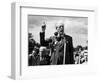 Prime Minister Harold Macmillan Speaking at Conservative Fete in Bromley-null-Framed Photographic Print