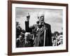 Prime Minister Harold Macmillan Speaking at Conservative Fete in Bromley-null-Framed Photographic Print