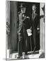 Prime Minister Winston Churchill Leaving 10 Downing Street to Speak to Parliament on June 18, 1940-null-Mounted Photo