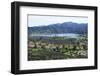 Prime real estate, Santa Monica mountains, California, United States of America, North America-Peter Groenendijk-Framed Photographic Print