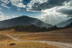 Khevsureti Mountains Georgia-PrimePhoto-Stretched Canvas