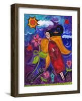 Primitive Angel-Wyanne-Framed Giclee Print