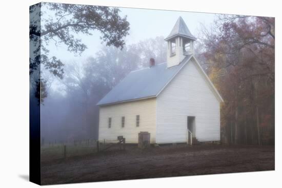 Primitive Baptist Church Fog-Galloimages Online-Stretched Canvas