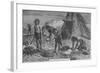 Primitive Breadmaking, 1894-null-Framed Giclee Print