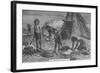 Primitive Breadmaking, 1894-null-Framed Giclee Print