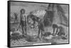 Primitive Breadmaking, 1894-null-Framed Stretched Canvas