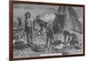 Primitive Breadmaking, 1894-null-Framed Giclee Print