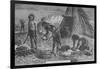 Primitive Breadmaking, 1894-null-Framed Giclee Print