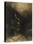 Primitive Man, 1872-Odilon Redon-Stretched Canvas