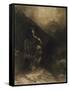 Primitive Man, 1872-Odilon Redon-Framed Stretched Canvas