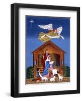 Primitive Nativity-Sheila Lee-Framed Premium Giclee Print