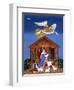 Primitive Nativity-Sheila Lee-Framed Premium Giclee Print