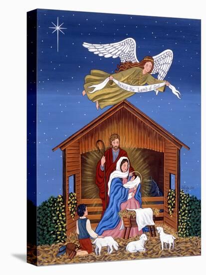 Primitive Nativity-Sheila Lee-Stretched Canvas