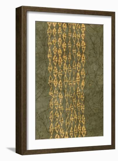 Primitive Patterns III-Renee W. Stramel-Framed Art Print