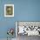 Primitive Quilt Maker House Sunflower Sheep Cheryl Bartley-Cheryl Bartley-Framed Giclee Print displayed on a wall