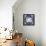 Primitive Sea IV Dark-Daphne Brissonnet-Framed Stretched Canvas displayed on a wall