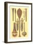 Primitive Tribal Weapons-null-Framed Art Print