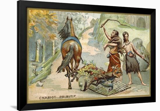 Primitive Wagon-null-Framed Premium Giclee Print