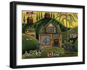 Primitives and Antiques Lang 2018-Cheryl Bartley-Framed Giclee Print